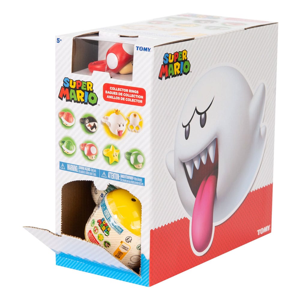 Super Mario Ringe Mystery Capsule Display (9)