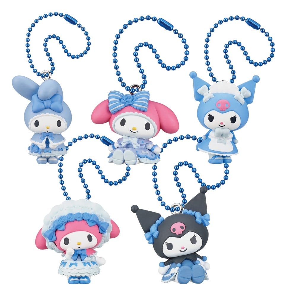 Sanrio Twinchees Minifiguren My Melody x Kuromi Sweet Lolita 5 cm Blind Pack Display (24)