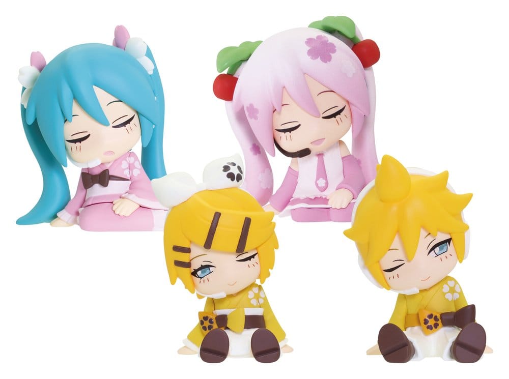 Hatsune Miku Twinchees Minifiguren Lil' Sleepers Wave 3 5 cm Blind Pack Display (24)
