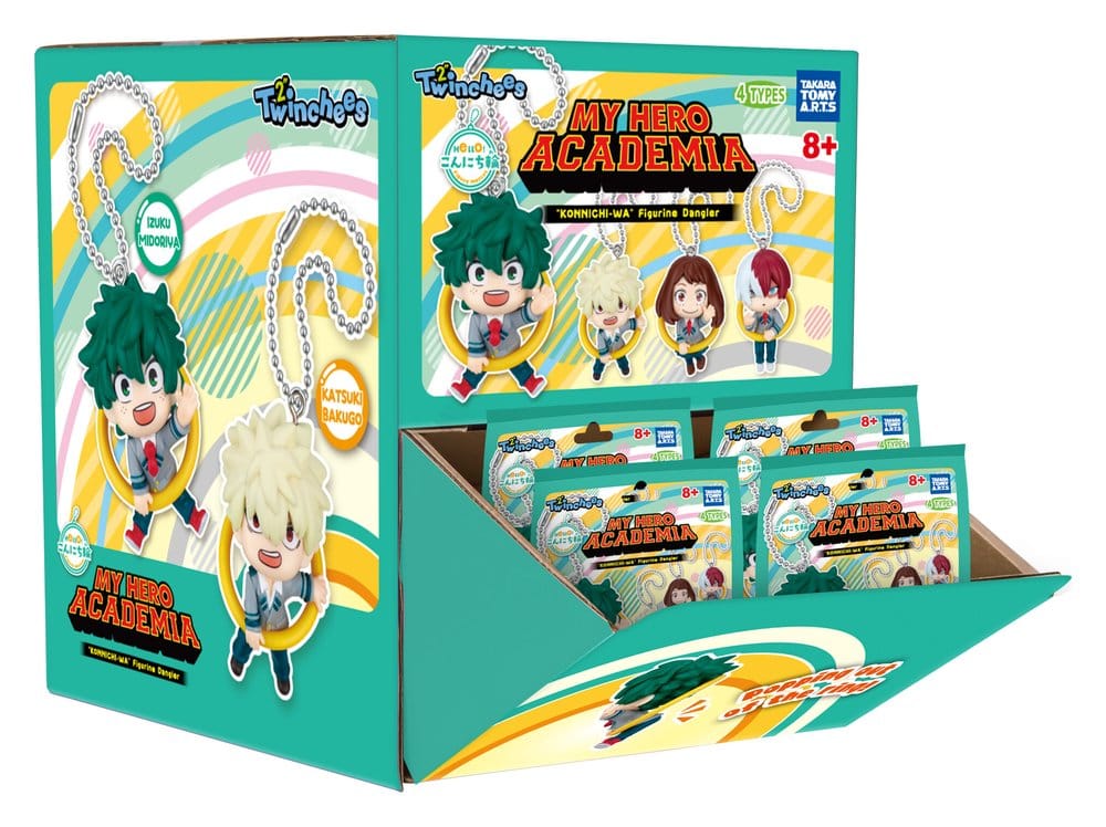My Hero Academia Konnichi-wa Danglers Schlüsselanhänger 3 cm Mystery Capsule Display (12)