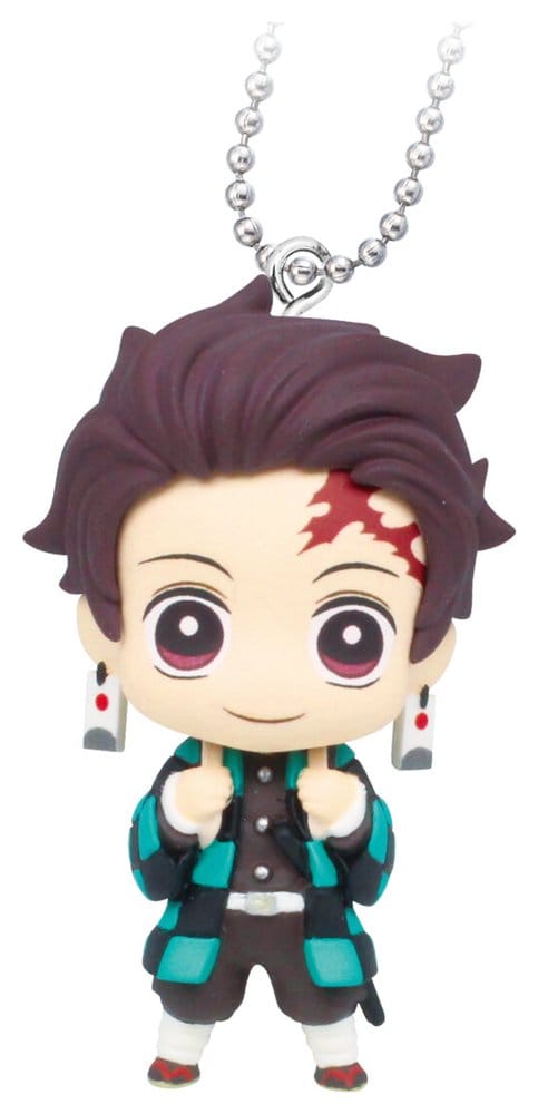 Demon Slayer: Kimetsu no Yaiba Swing Danglers Schlüsselanhänger 3 cm Mystery Capsule Display (12)