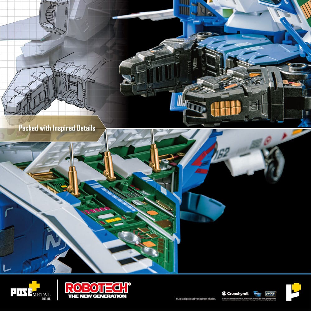 Robotech The New Generation 1/28 Actionfigur Combat Alpha Fighter 33 cm