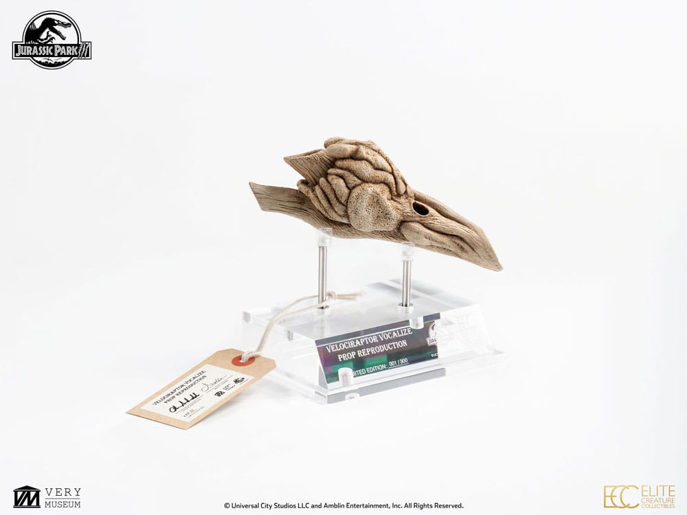 Jurassic Park III Prop Replik 1/1 Velociraptor Resonance Chamber 18 cm