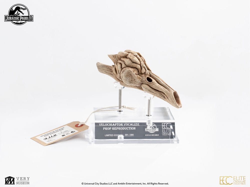 Jurassic Park III Prop Replik 1/1 Velociraptor Resonance Chamber 18 cm