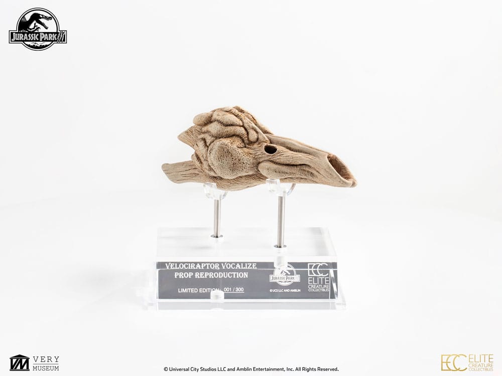 Jurassic Park III Prop Replik 1/1 Velociraptor Resonance Chamber 18 cm