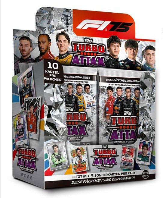 Formel 1 Turbo Attax TCG 2025 Booster Display (24)