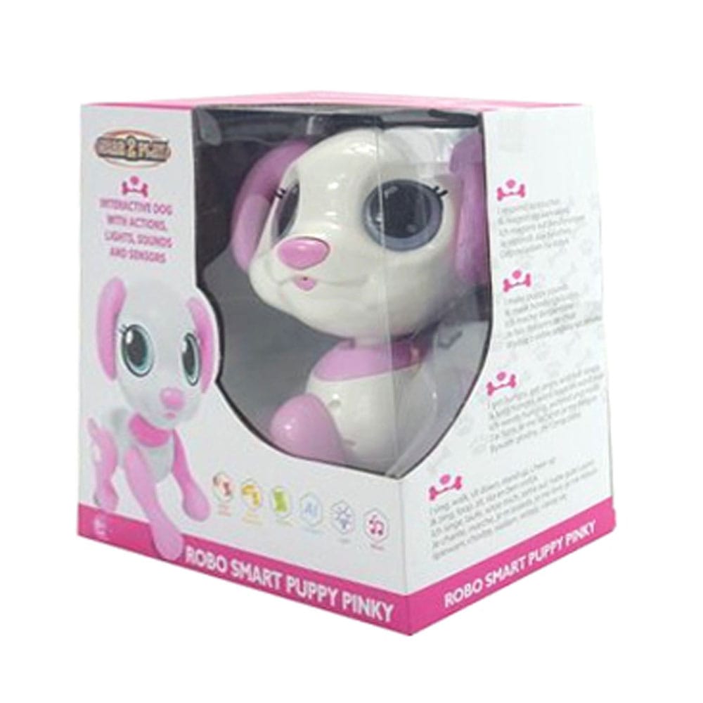 Gear2Play Interaktiver Roboter Puppy Pinky 20 cm
