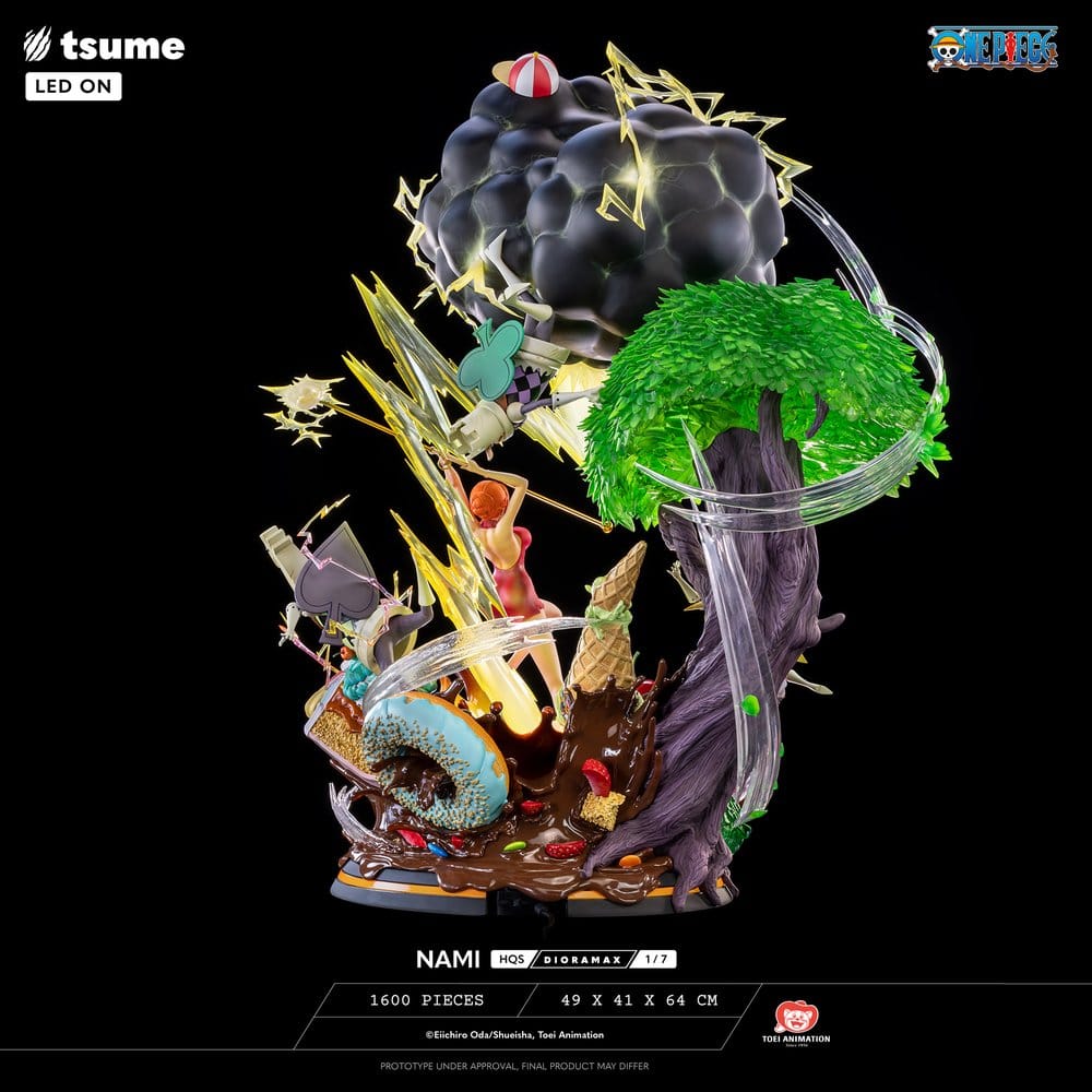 One Piece HQS Dioramax Figur 1/6 Nami 64 cm
