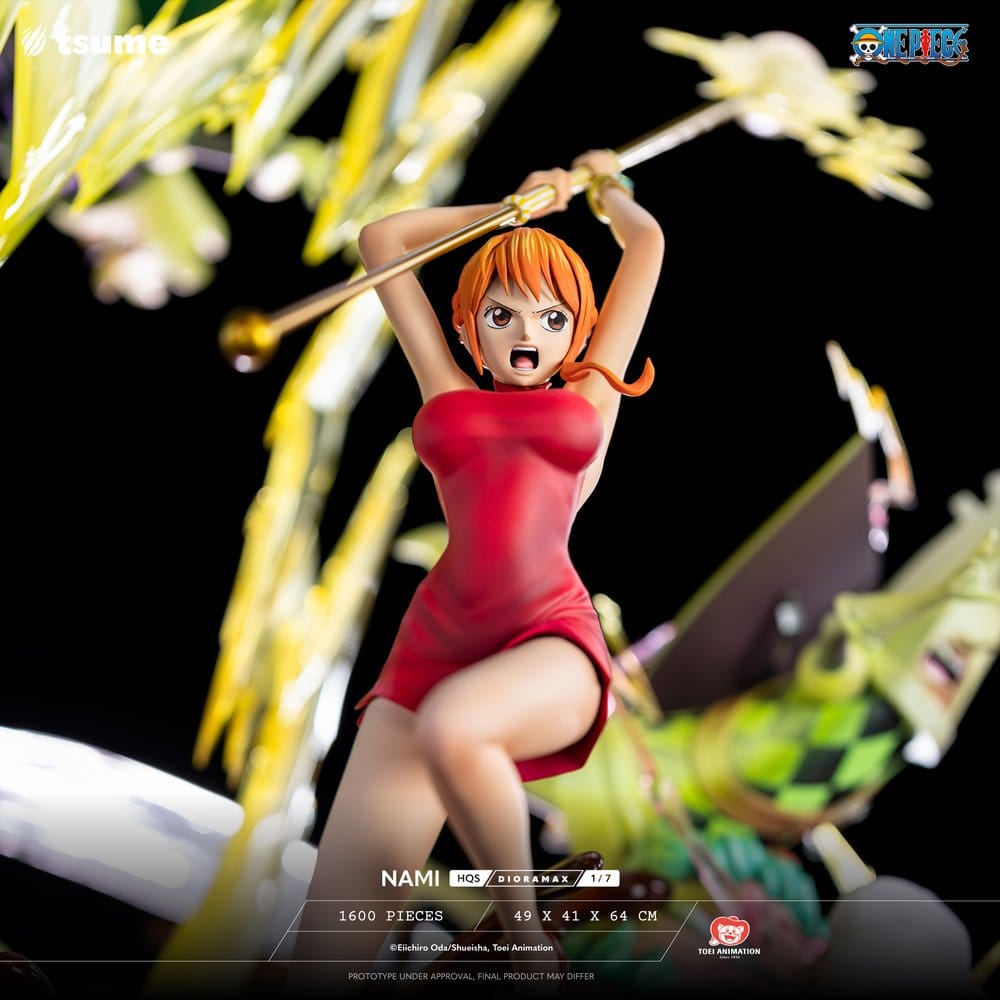 One Piece HQS Dioramax Figur 1/6 Nami 64 cm