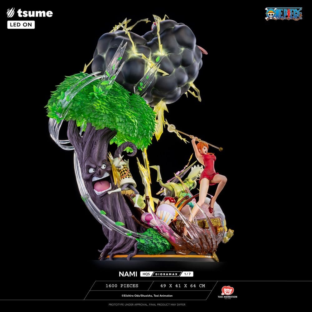 One Piece HQS Dioramax Figur 1/6 Nami 64 cm