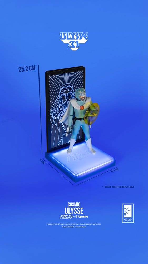 Ulysse 31 Neon Figur 1/9 Ulysse Cosmic Version 20 cm