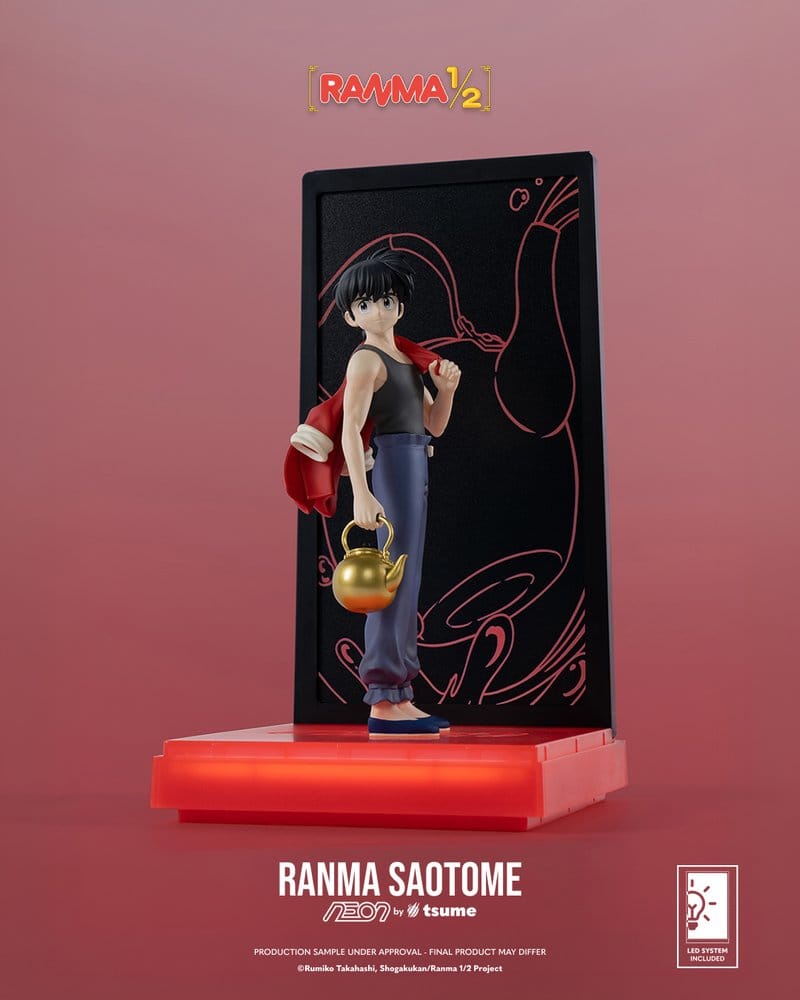 Ranma Neon Figur 1/9 Ranma Saotome Boy 20 cm