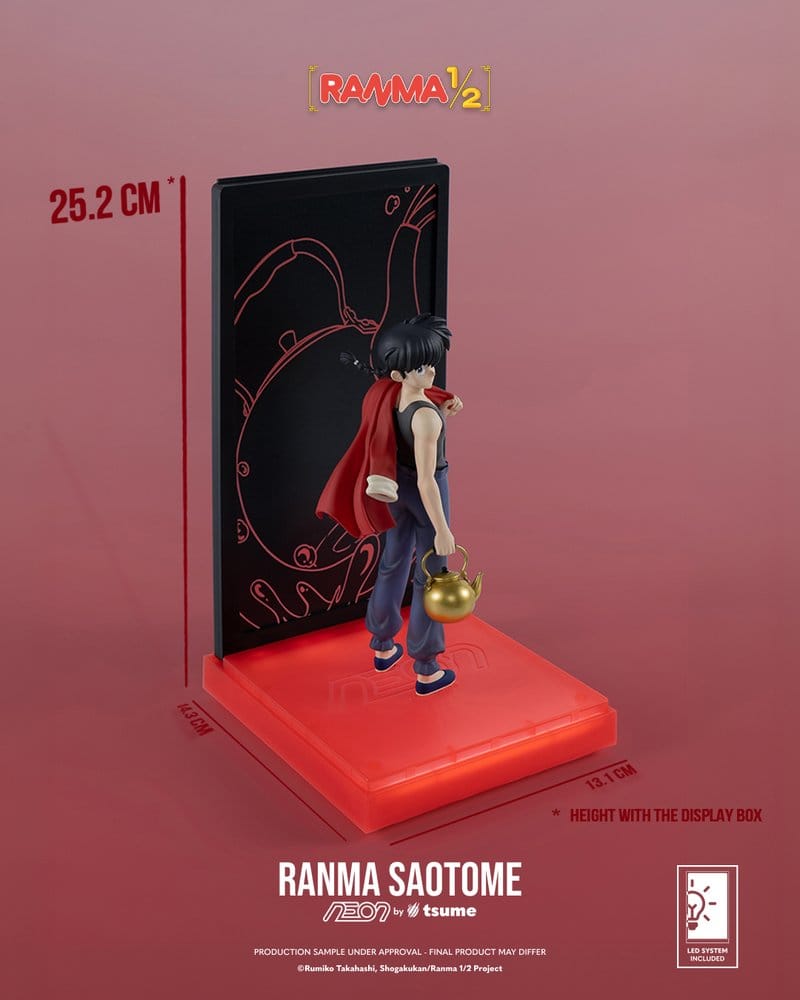 Ranma Neon Figur 1/9 Ranma Saotome Boy 20 cm