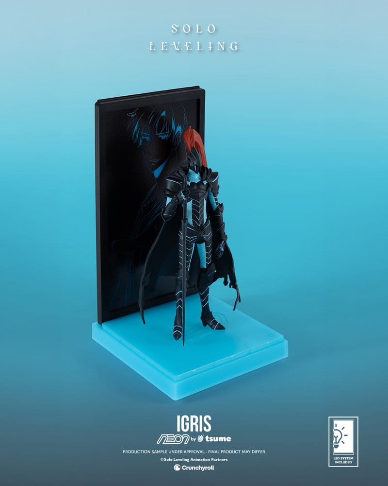 Solo Leveling Neon Figur 1/9 Igris 20 cm
