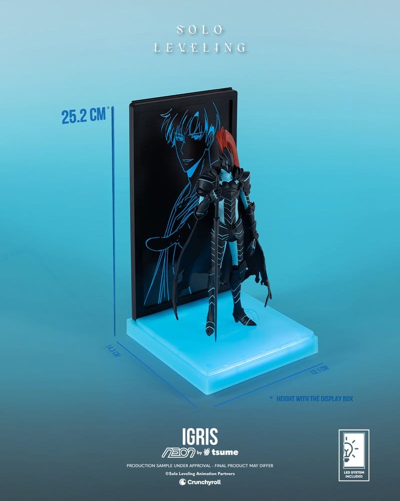 Solo Leveling Neon Figur 1/9 Igris 20 cm