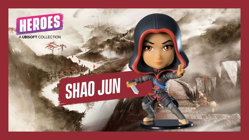 Assassin's Creed Ubisoft Heroes Collection Chibi Figur Shao Jun 10 cm