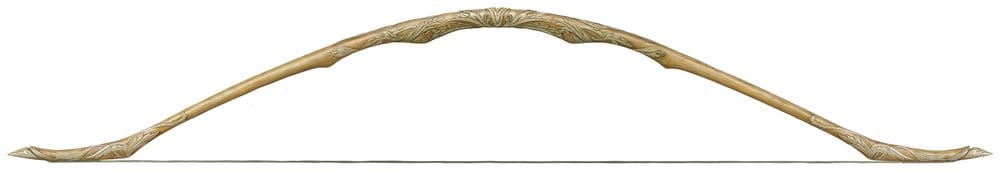 Herr der Ringe Replik 1/1 Legolas Lothlorien Bogen mit Pfeil 97 cm