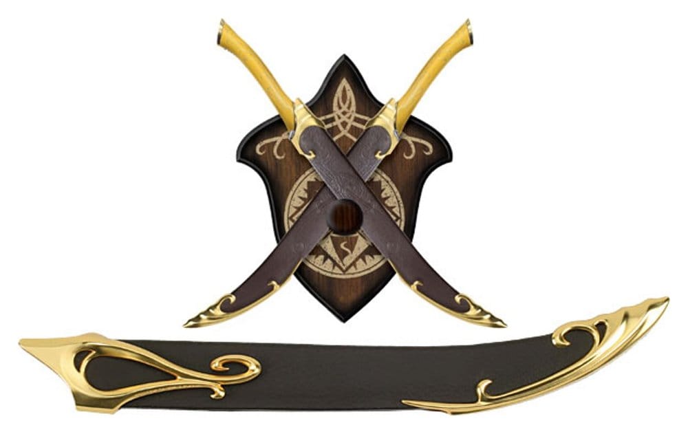 Herr der Ringe Replik 1/1 Schwertscheiden für Legolas Messer 50 cm