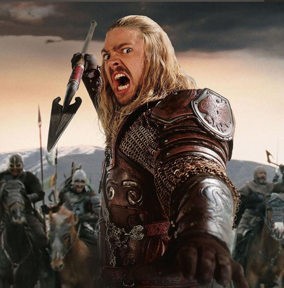 Herr der Ringe Replik 1/1 Eomers Speer 213 cm