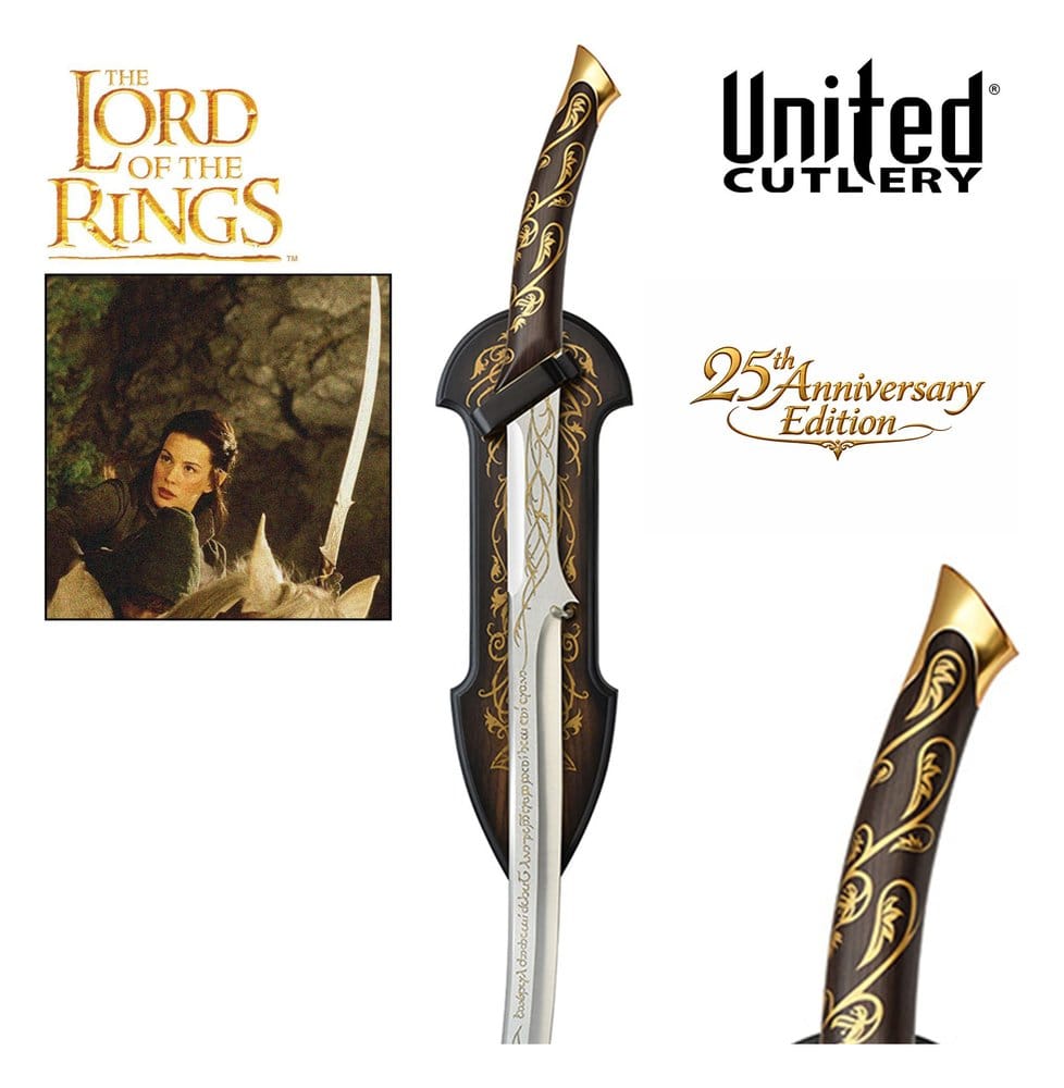 Herr der Ringe Replik Arwens Schwert "Hadhafang" 25th Anniversary Edition 97 cm