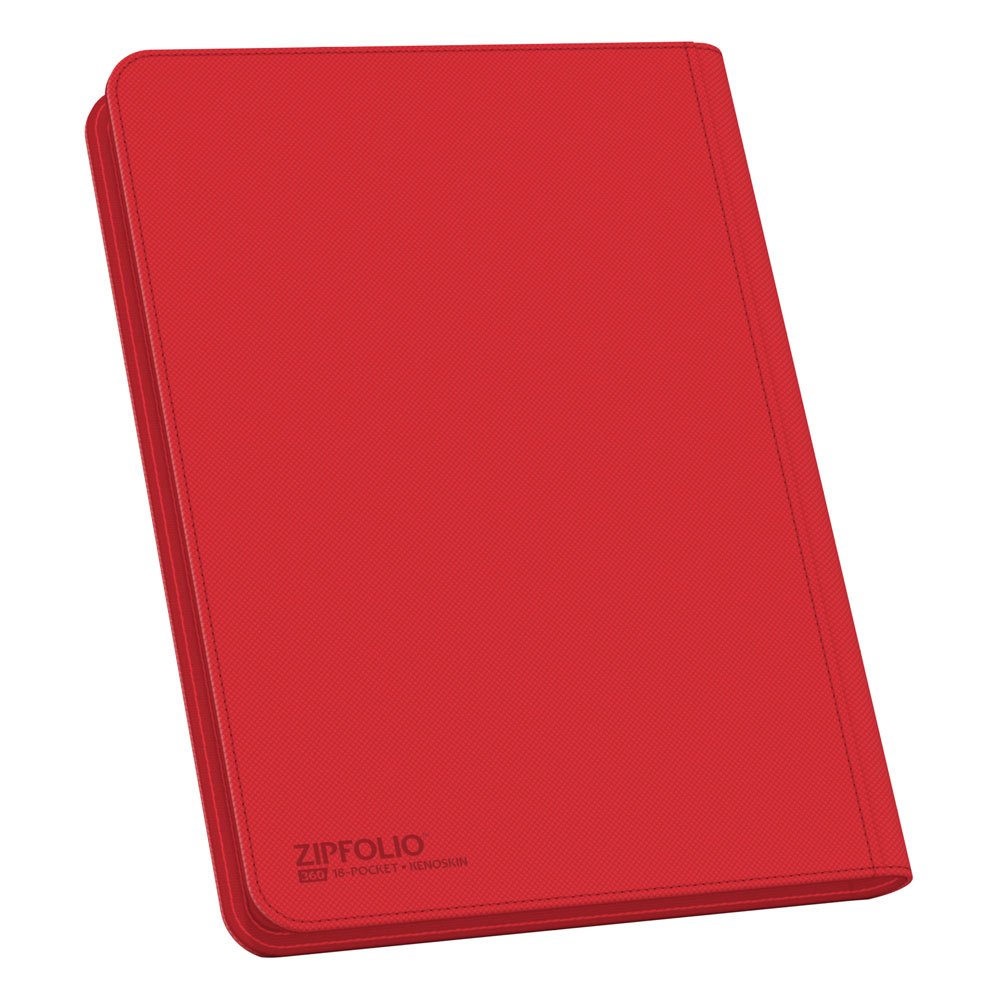 Ultimate Guard Zipfolio 360 - 18-Pocket XenoSkin Rot
