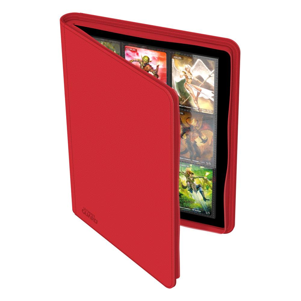 Ultimate Guard Zipfolio 360 - 18-Pocket XenoSkin Rot