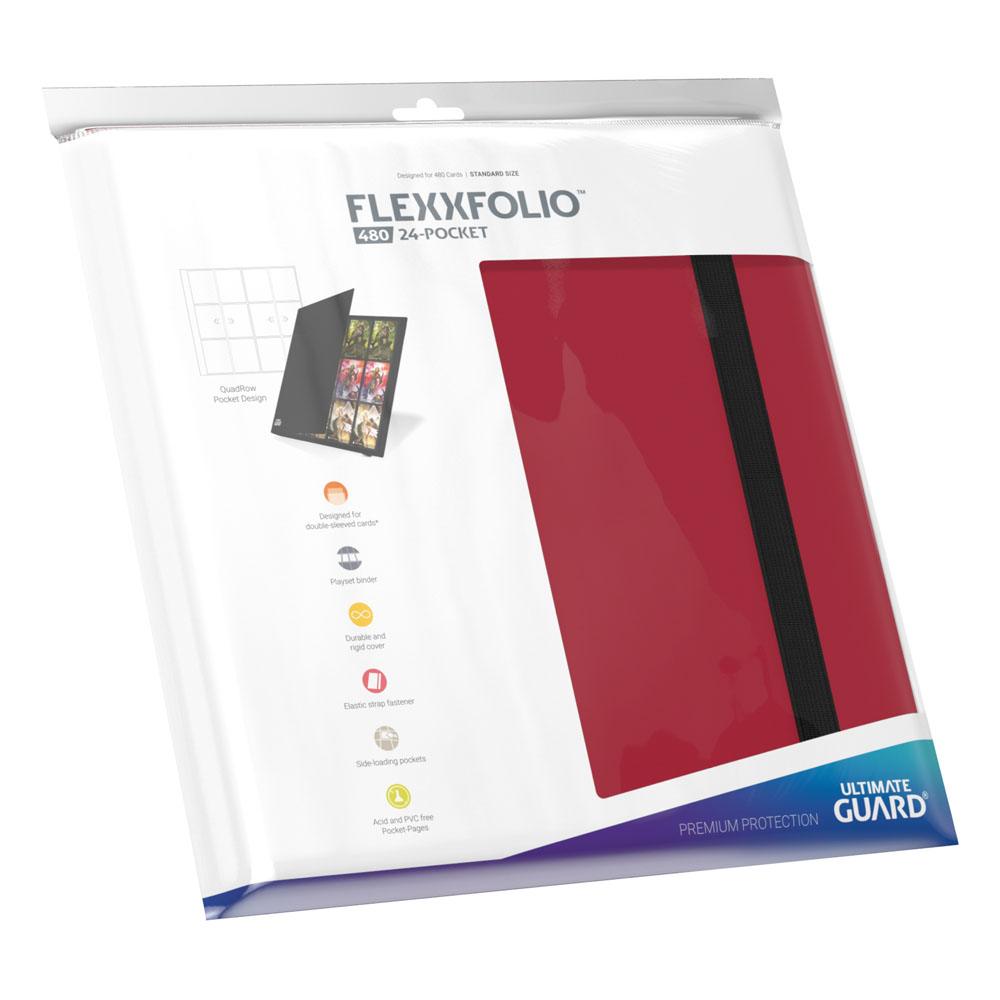 Ultimate Guard Flexxfolio 480 - 24-Pocket (Quadrow) - Rot