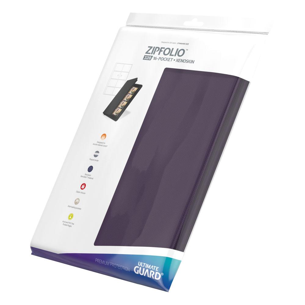 Ultimate Guard Zipfolio 320 - 16-Pocket XenoSkin Violett