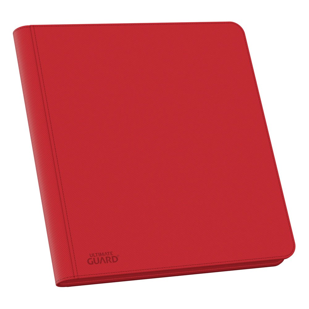 Ultimate Guard Zipfolio 480 - 24-Pocket XenoSkin (Quadrow) - Rot