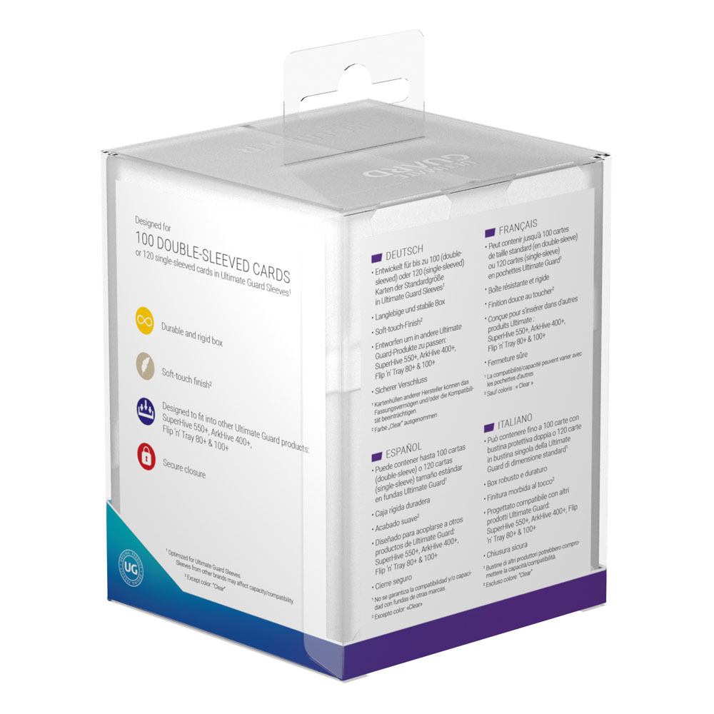 Ultimate Guard Boulder Deck Case 100+ Standardgröße Frosted