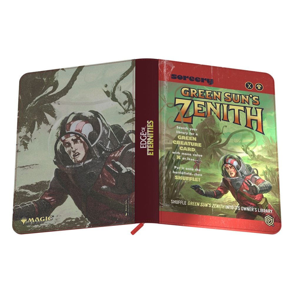 Ultimate Guard Zipfolio 360 Xenoskin Magic: The Gathering "Edge of Eternities" Green Sun’s Zenith