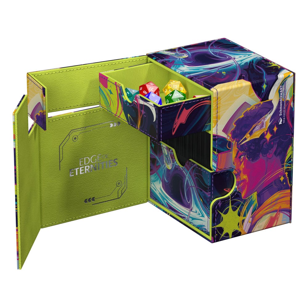 Ultimate Guard Flip'n'Tray 133+ Xenoskin Magic: The Gathering "Edge of Eternities" - Haliya and Tezzeret