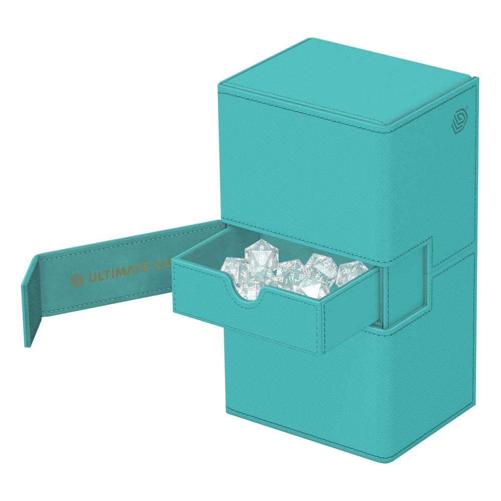 Ultimate Guard Twin Flip'n'Tray 200+ Xenoskin "Summer Edition 2025" - Lagoon