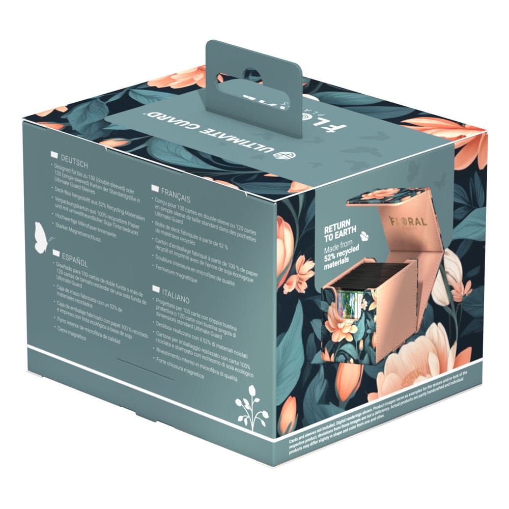 Ultimate Guard Sidewinder 100+ Xenoskin "Floral Places" - Quiet Glade