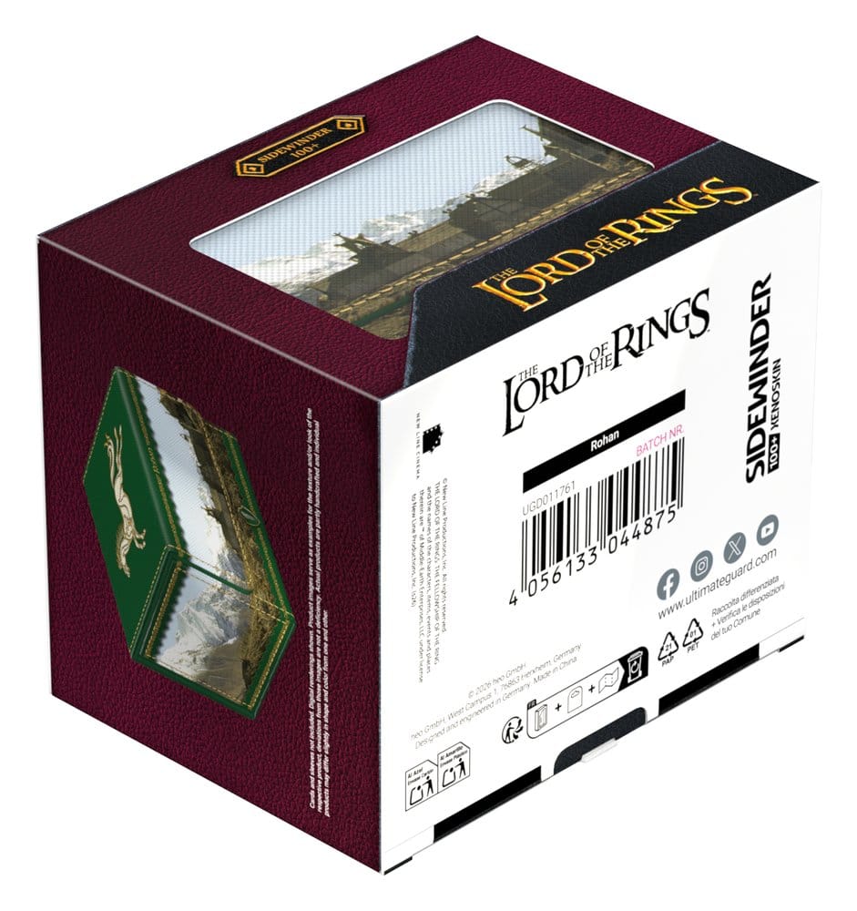 Ultimate Guard Sidewinder 100+ Xenoskin The Lord of the Rings™ "Places of Middle-earth" - Rohan