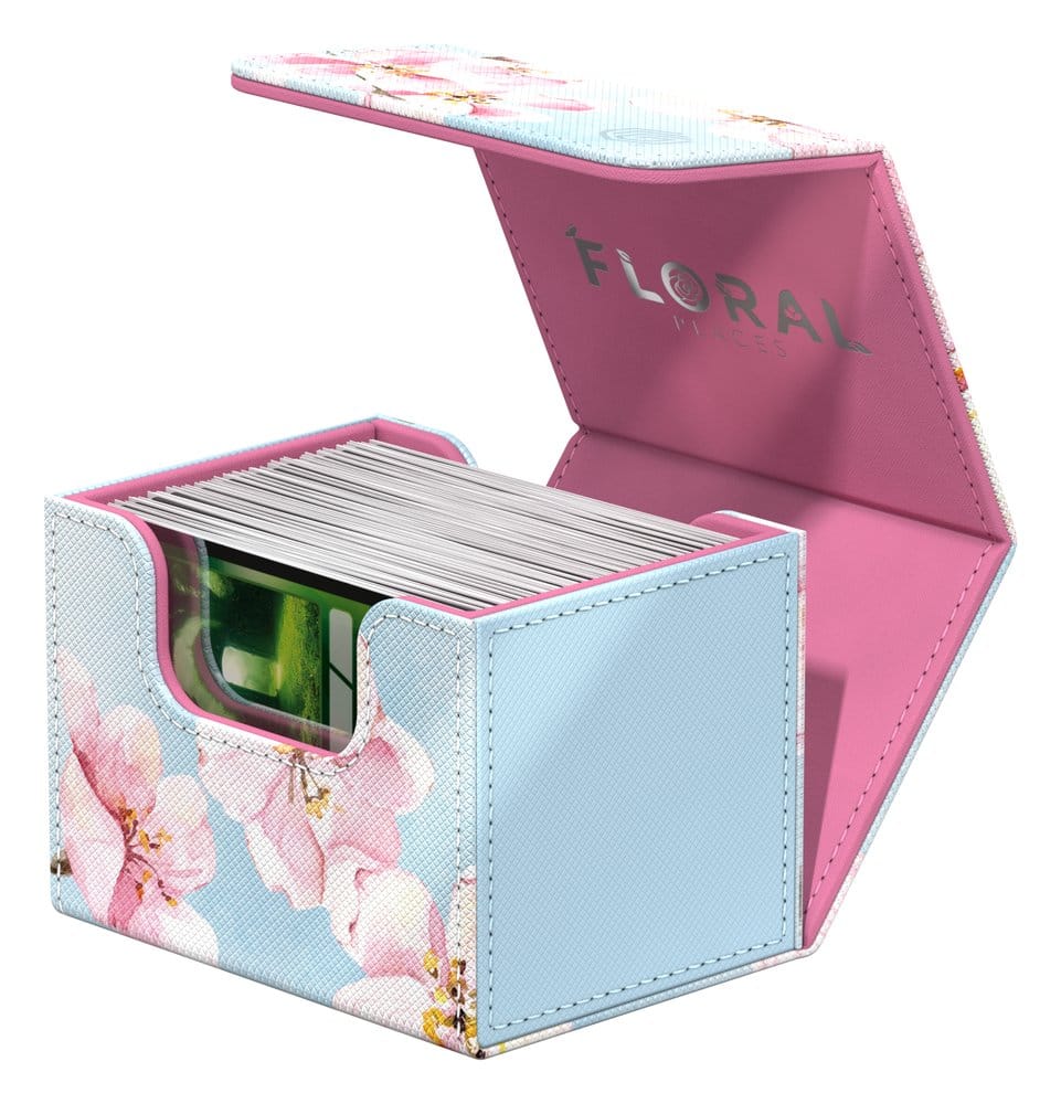 Ultimate Guard Sidewinder 100+ Xenoskin "Floral Places" - Cherry Blossom