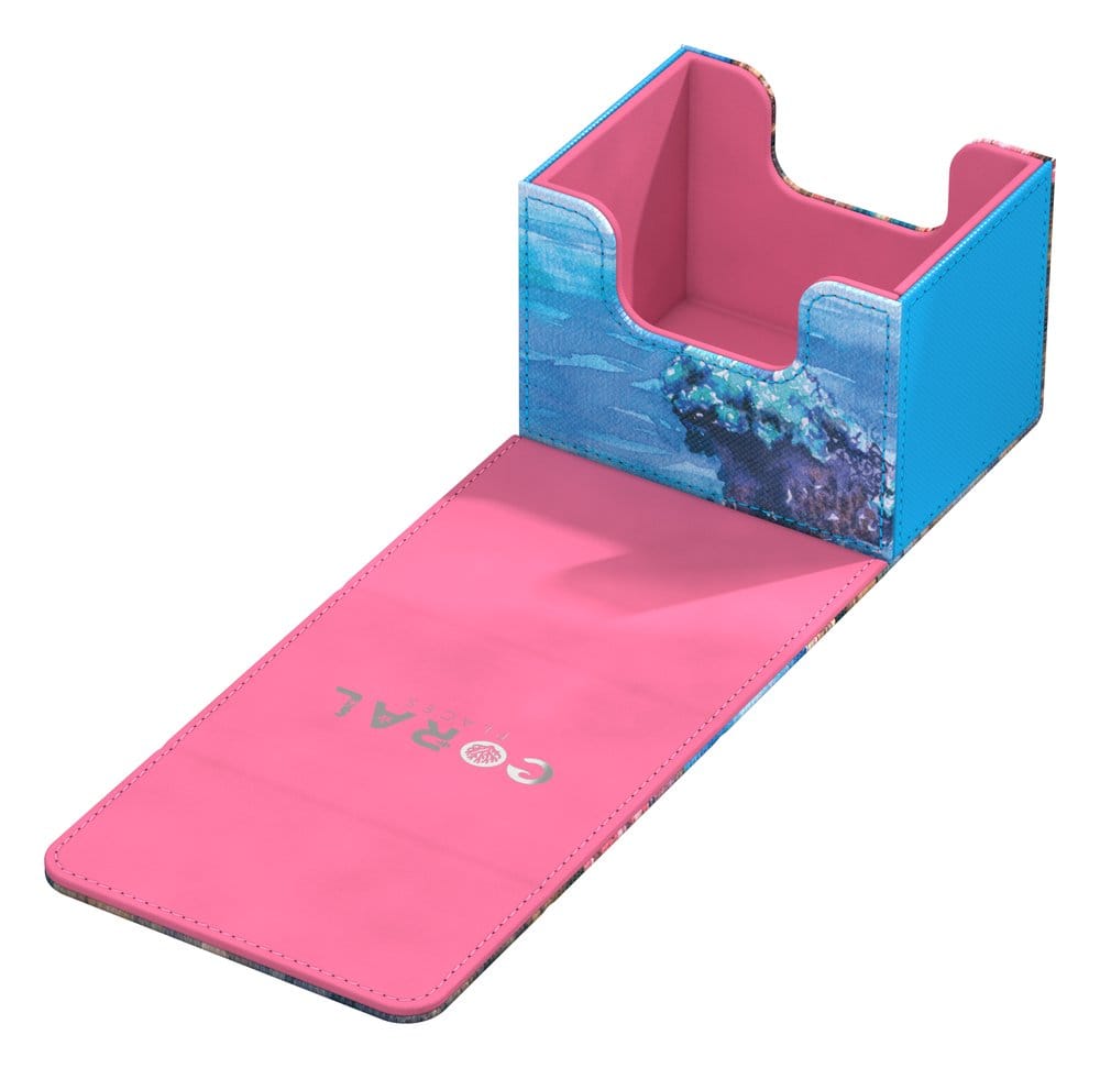 Ultimate Guard Sidewinder 100+ Xenoskin "Coral Places" - Seablue Hush