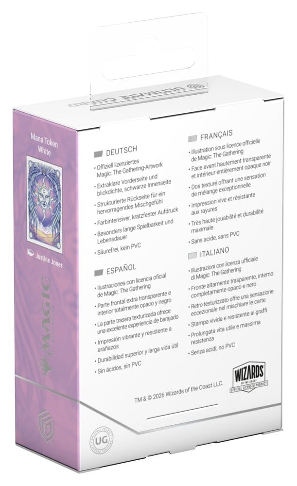 Ultimate Guard Art Sleeves Magic: The Gathering "Mana Token" - Plains