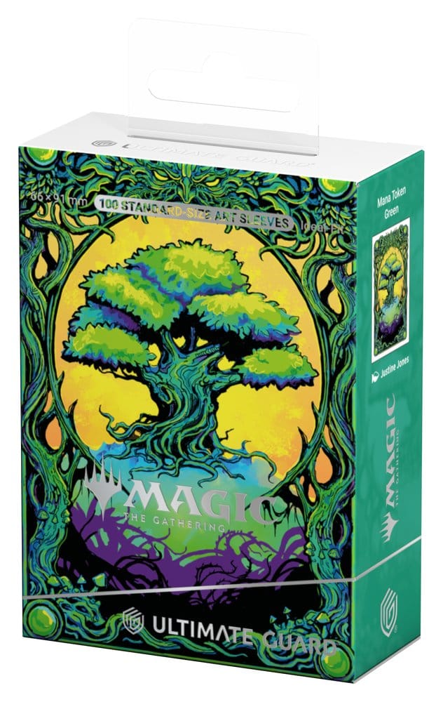Ultimate Guard Art Sleeves Magic: The Gathering "Mana Token" - Forest