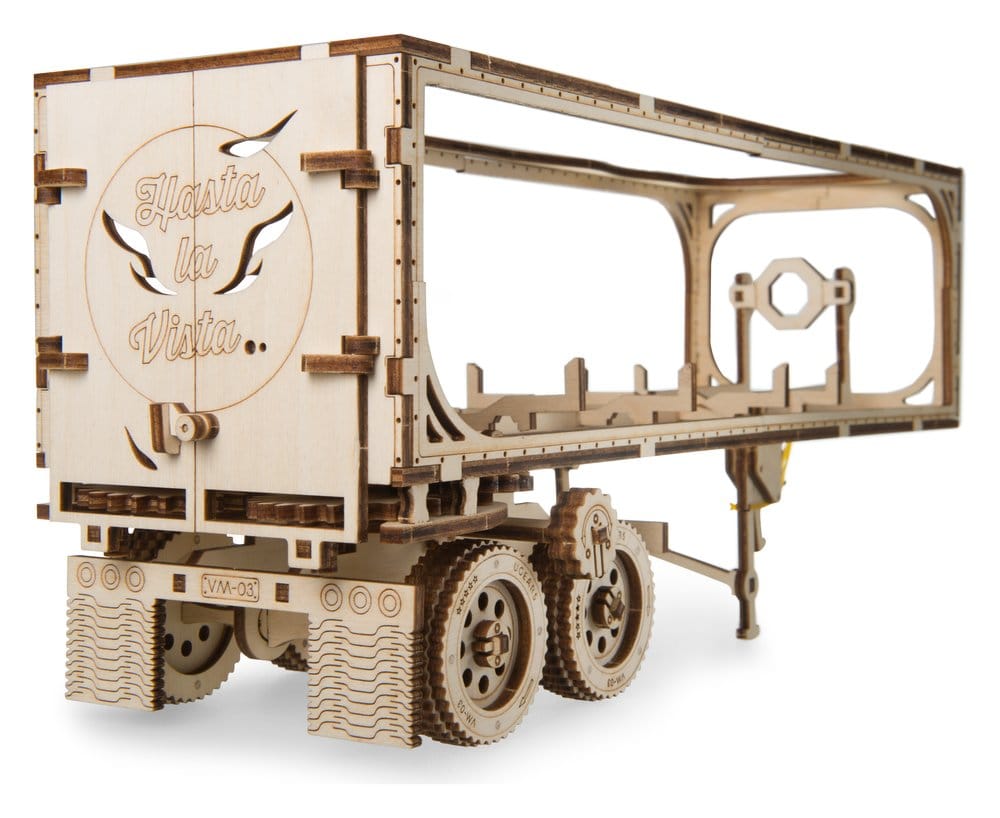 Ugears 3D-Holzpuzzle Anhänger für Heavy Boy Truck VM-03