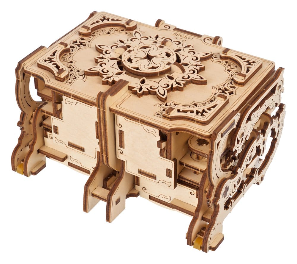 Ugears 3D-Holzpuzzle Antik-Schatulle
