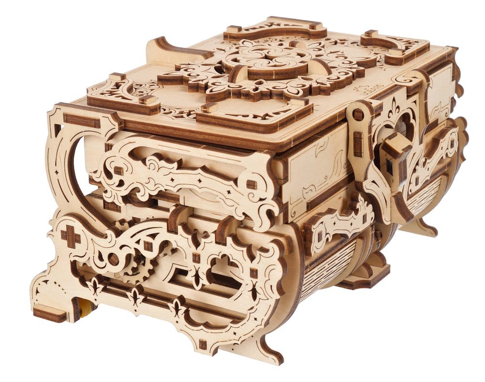 Ugears 3D-Holzpuzzle Antik-Schatulle