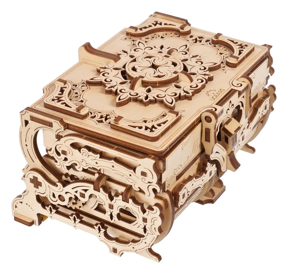 Ugears 3D-Holzpuzzle Antik-Schatulle