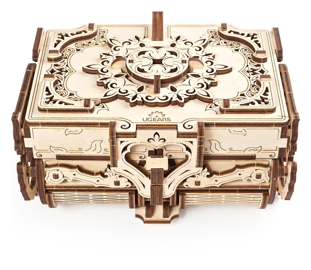 Ugears 3D-Holzpuzzle Antik-Schatulle