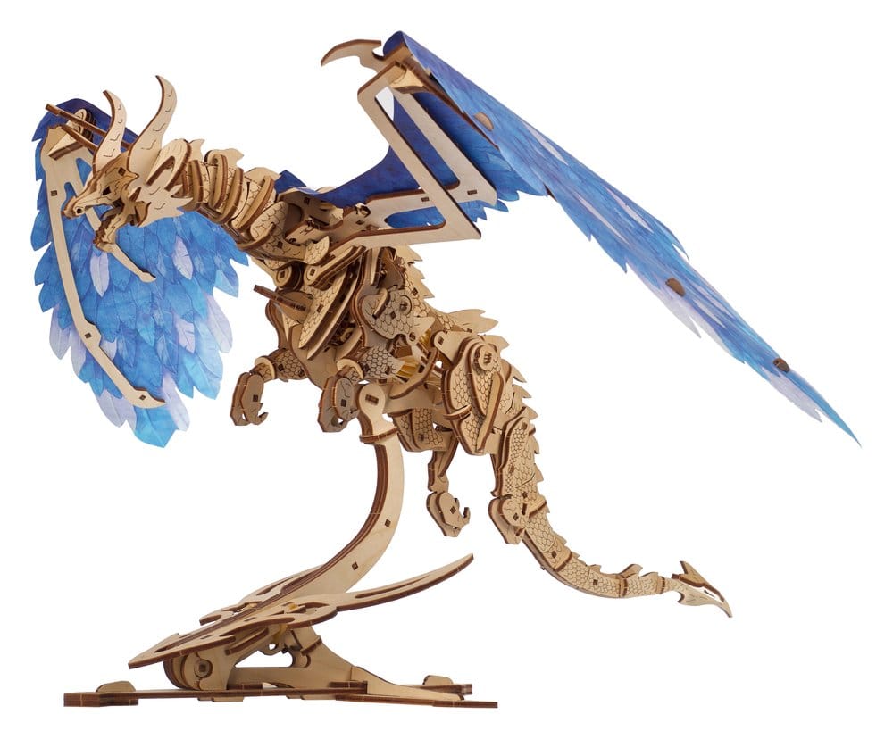 Ugears 3D-Holzpuzzle Sturmdrache