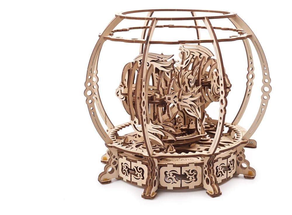 Ugears 3D-Holzpuzzle Mechanisches Aquarium