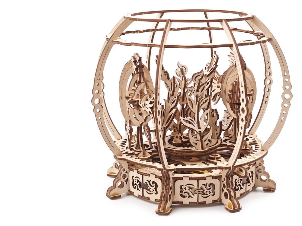 Ugears 3D-Holzpuzzle Mechanisches Aquarium