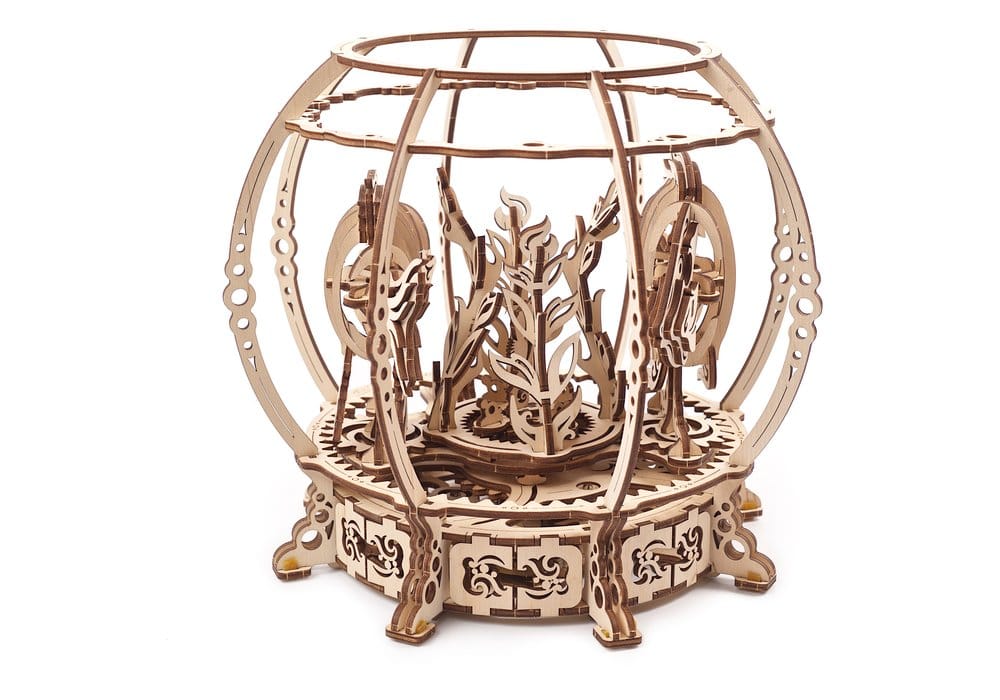 Ugears 3D-Holzpuzzle Mechanisches Aquarium