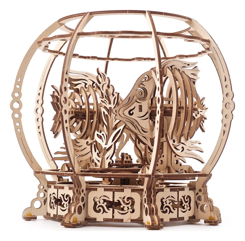 Ugears 3D-Holzpuzzle Mechanisches Aquarium