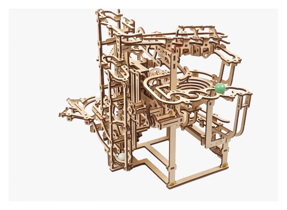 Ugears 3D-Holzpuzzle Murmel-Stufenbahn